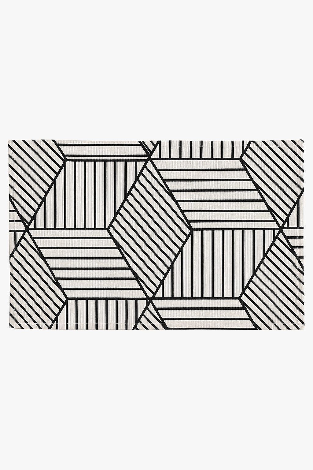 Set de table tissu rayures carreaux style prairie chic