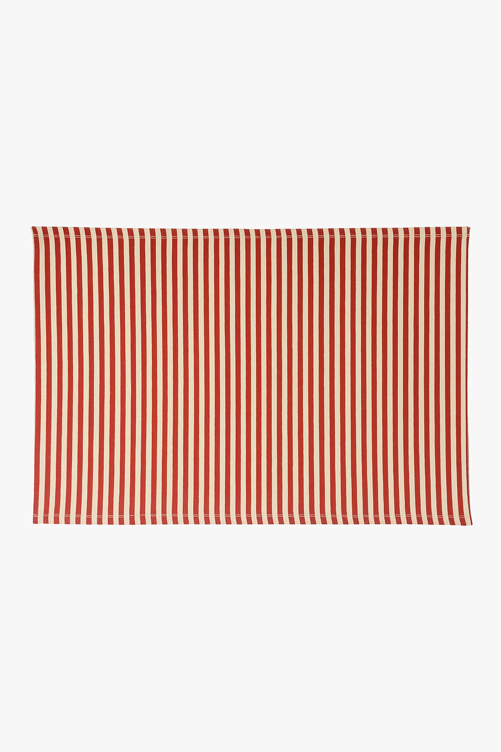 Set de table tissu style prairie rayures carreaux