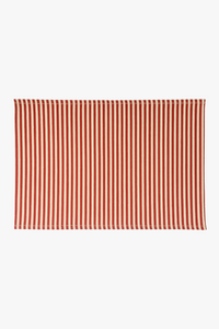 Set de table tissu style prairie rayures carreaux