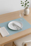 Set de table vinyle tissé antidérapant lavable
