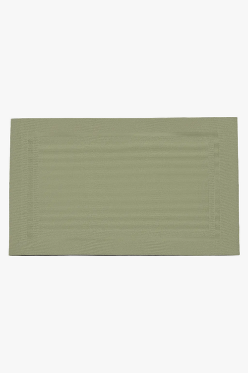Set de table vinyle tissé antidérapant lavable