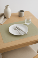 Set de table vinyle tissé antidérapant lavable