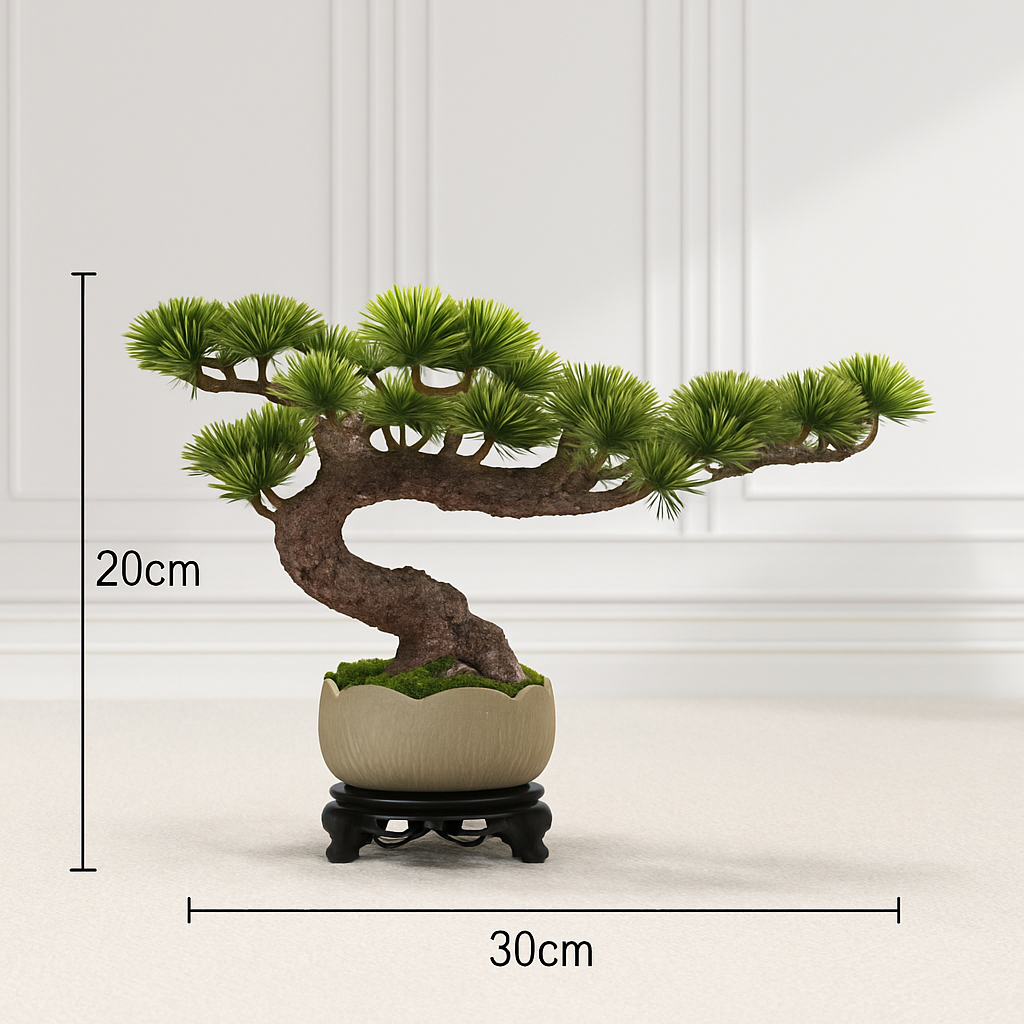 simulation arbre bonsaï pour décoration intérieure et aménagement extérieur - vue 22 sur 31