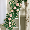 soie artificielle fleurs faux roses décoration élégante pour intérieur