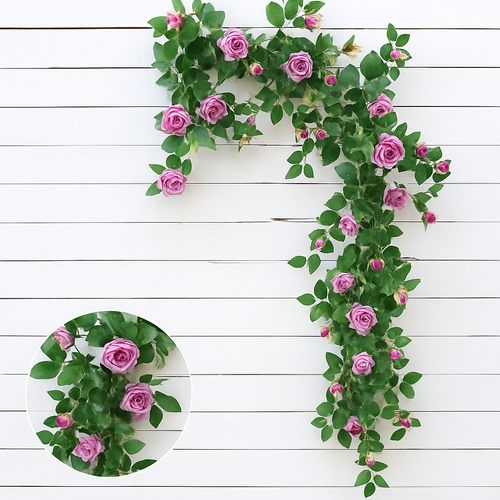 soie artificielle fleurs faux roses décoration élégante pour intérieur - vue 10 sur 11