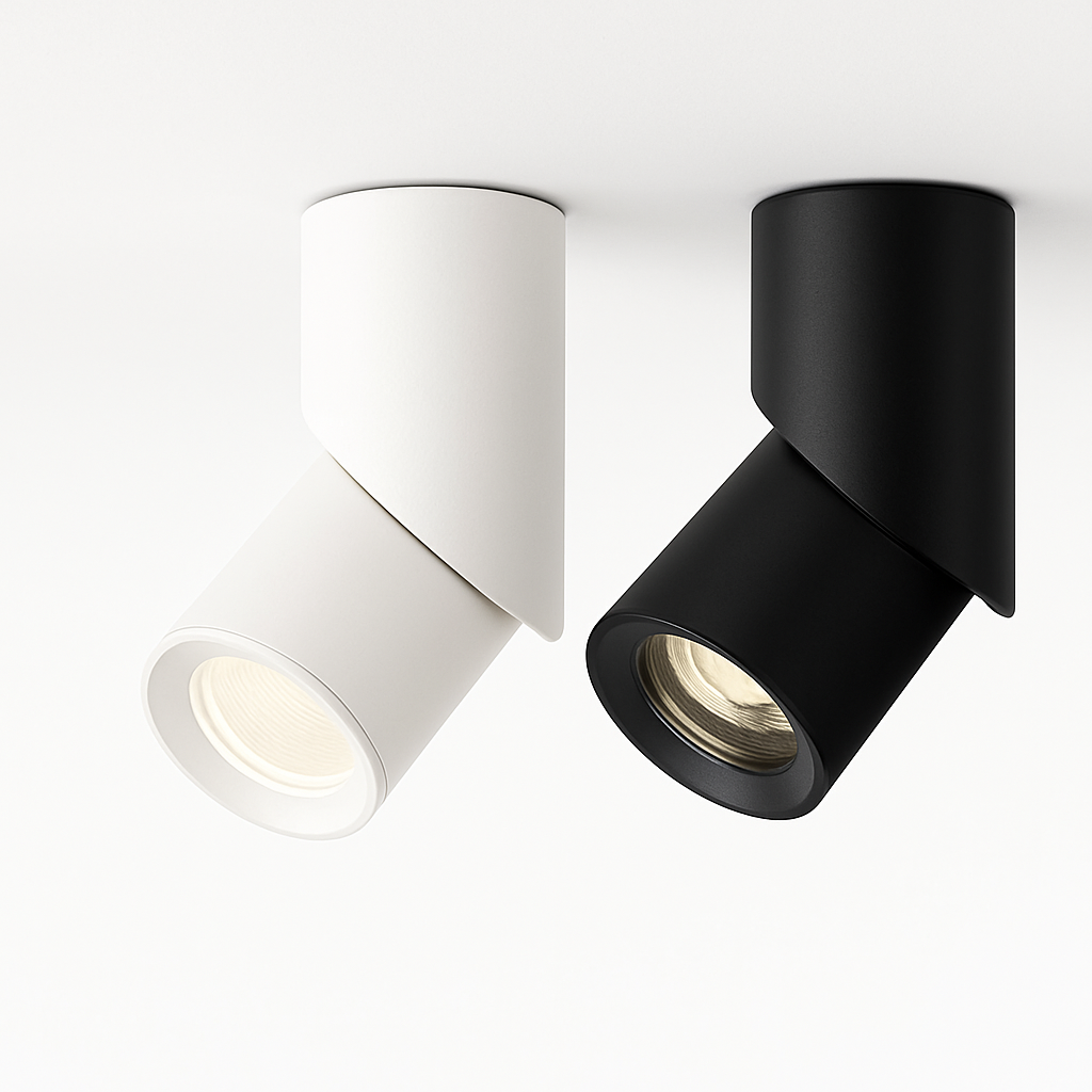 Spot design LED avec orientation à 90° Silla - vue 5 sur 8