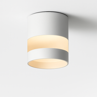 Spot design LED rond avec bande lumineuse Loft