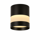 Spot design LED rond avec bande lumineuse Loft