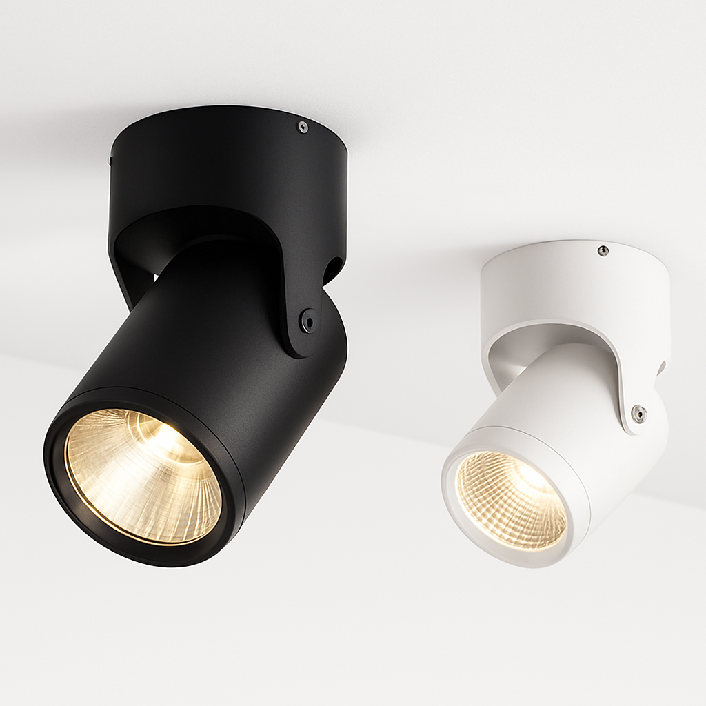 Spot dimmable rotatif led haute qualité monté en surface - vue 5 sur 6