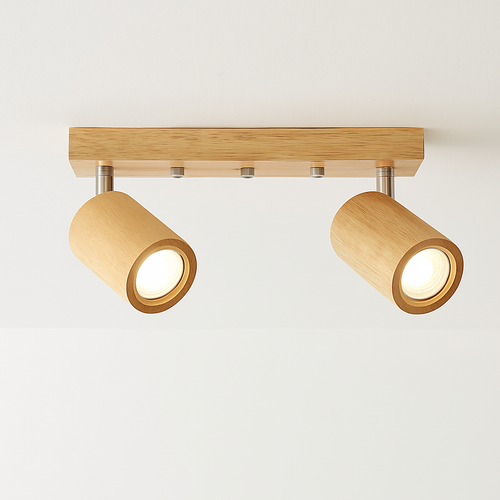 spot en bois simple led pour éclairage de magasin et salle à manger - vue 7 sur 9