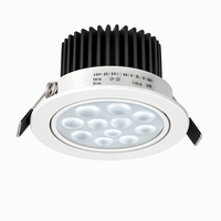 spot encastré led pour éclairage de bijouterie commercial