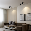 spot led cob rotatif pour décoration intérieure créative