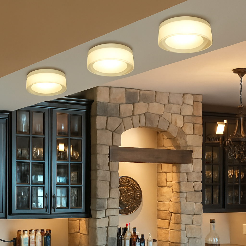 Spot LED en cristal encastré pour la décoration de la maison - vue 6 sur 6