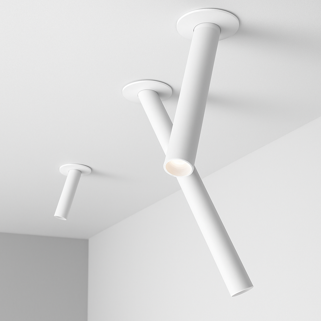 Spot LED en tube dirigeable Moderne - vue 5 sur 7