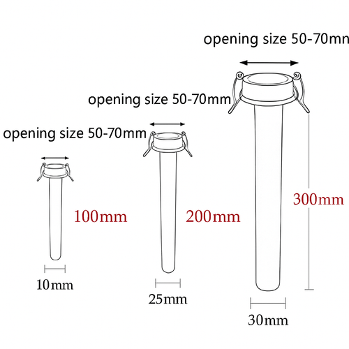 Spot LED en tube dirigeable Moderne - vue 7 sur 7