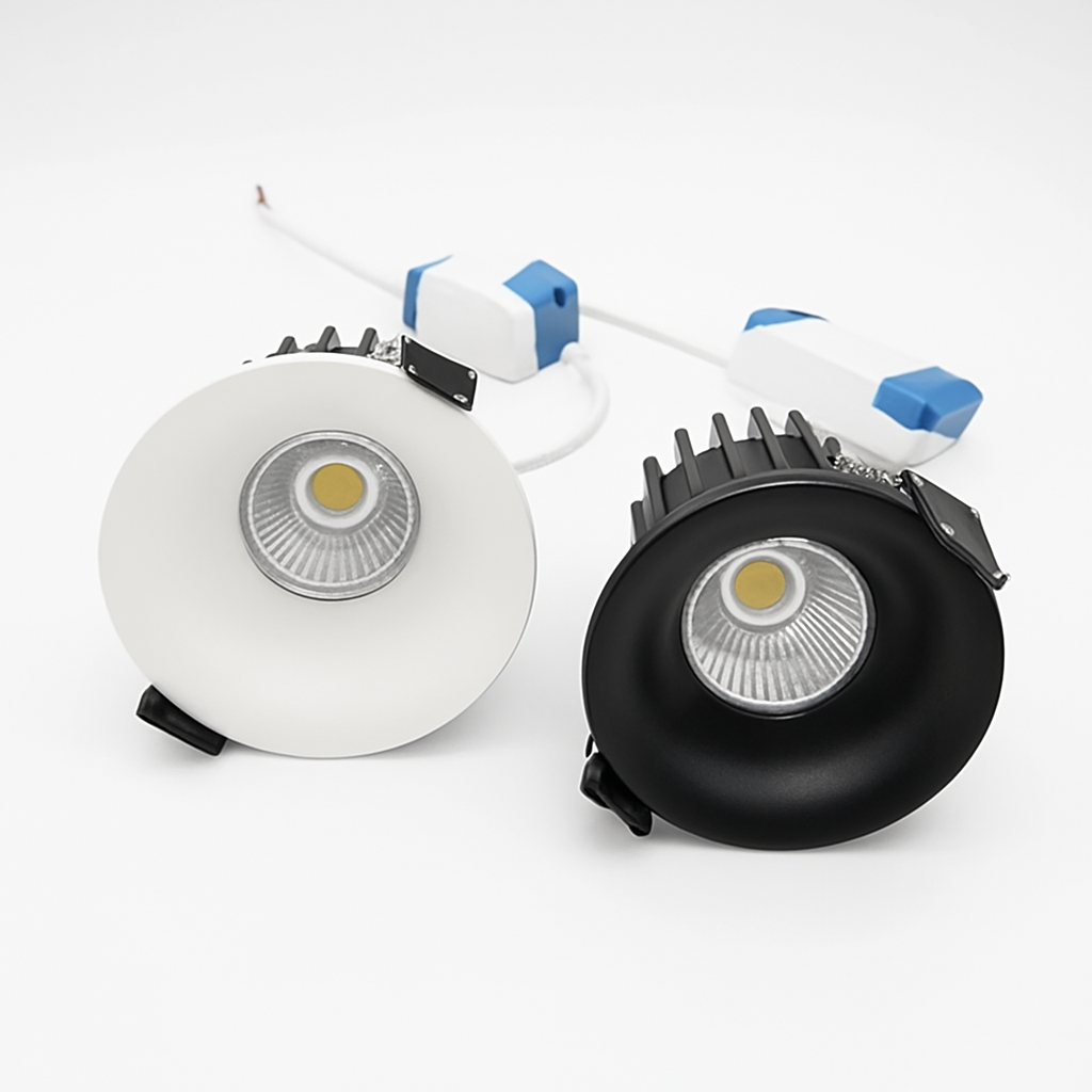 spot led encastrable anti-éblouissement pour villa ou hôtel - vue 3 sur 8