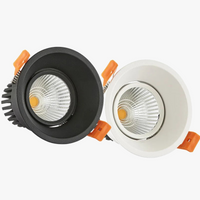spot led encastrable rond à intensité variable pour décoration intérieure