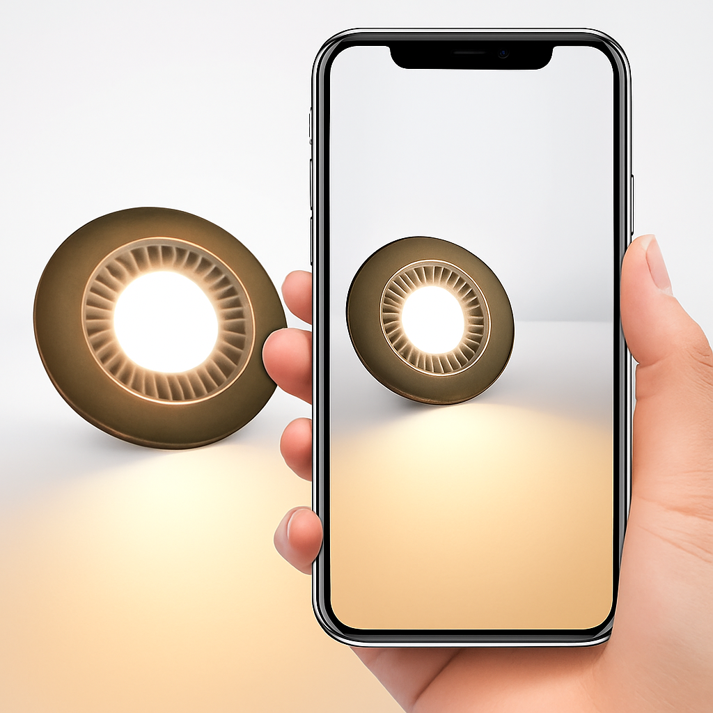 spot led encastrable rotatif 360 degrés pour intérieur - vue 5 sur 8