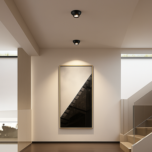 spot led encastrable rotatif à intensité variable éclairage intérieur - vue 4 sur 5