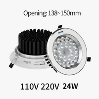 spot led encastrable super lumineux pour éclairage commercial