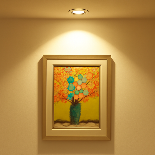 spot led encastrable ultra fin éclairage moderne design - vue 5 sur 5