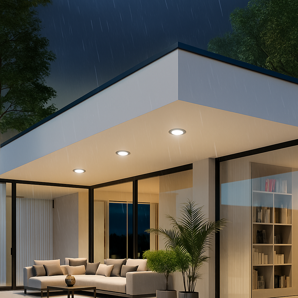 spot led extérieur étanche pour éclairage haute luminosité - vue 3 sur 5
