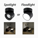 spot led moderne 360° réglable en aluminium pour intérieur