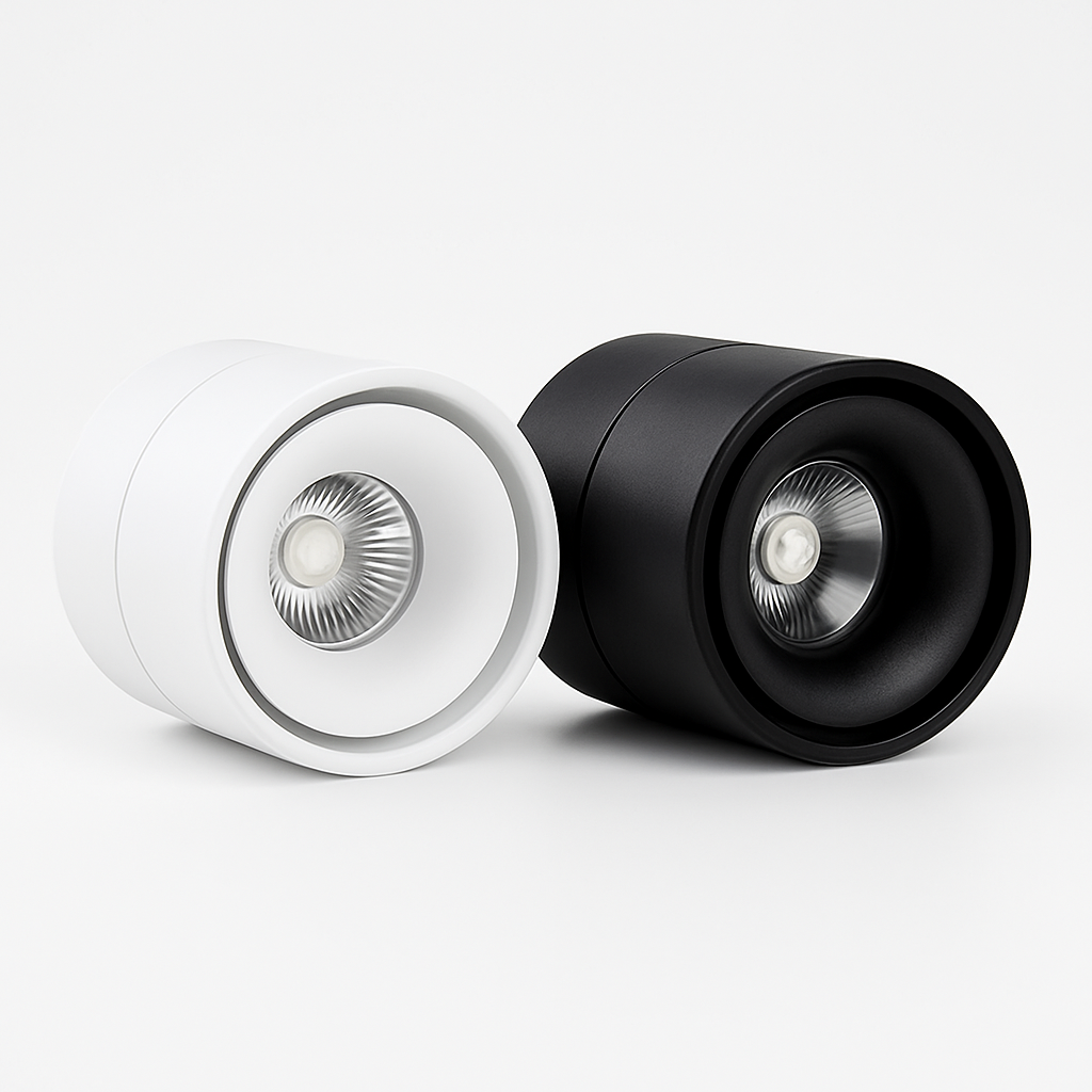 Spot LED orientable cylindrique Rotation - vue 3 sur 6