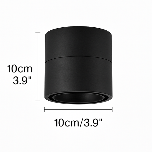 Spot LED orientable cylindrique Rotation - vue 5 sur 6