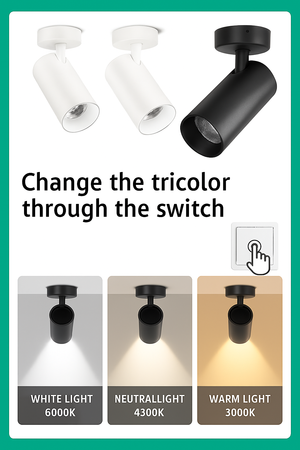 spot led pour éclairage intérieur design et moderne - vue 3 sur 12