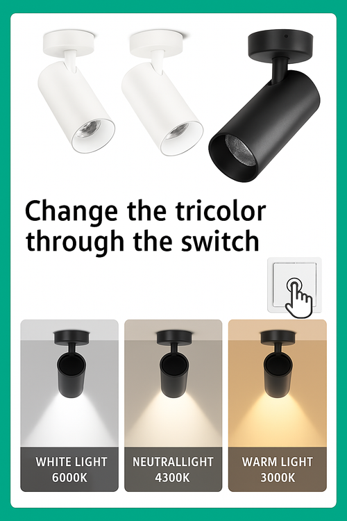 spot led pour éclairage intérieur design et moderne - vue 3 sur 12