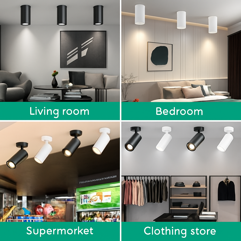 spot led pour éclairage intérieur design et moderne - vue 6 sur 12
