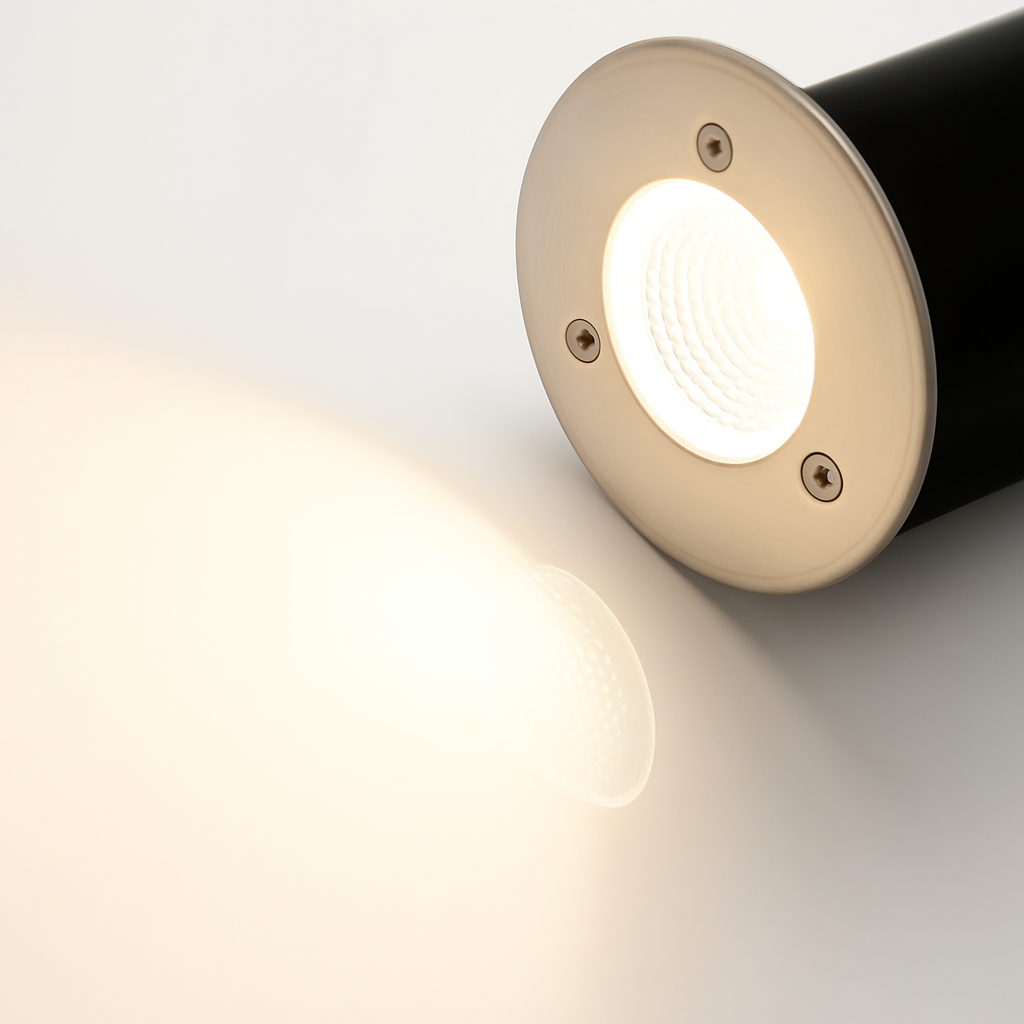 spot led étanche encastrable pour éclairage extérieur jardin - vue 6 sur 6