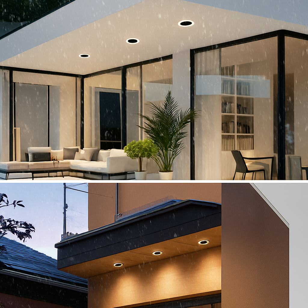 spot led étanche pour éclairage intérieur et extérieur - vue 3 sur 6