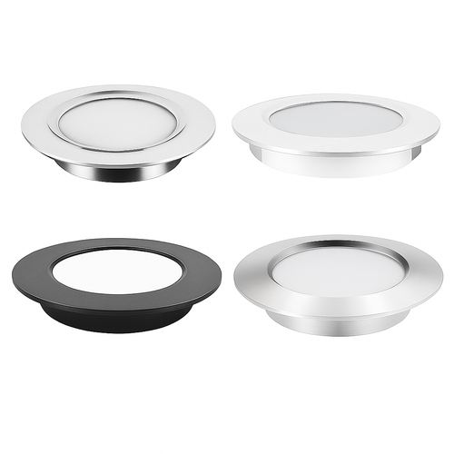 spot led étanche ultra mince pour éclairage intégré intérieur extérieur - vue 2 sur 9