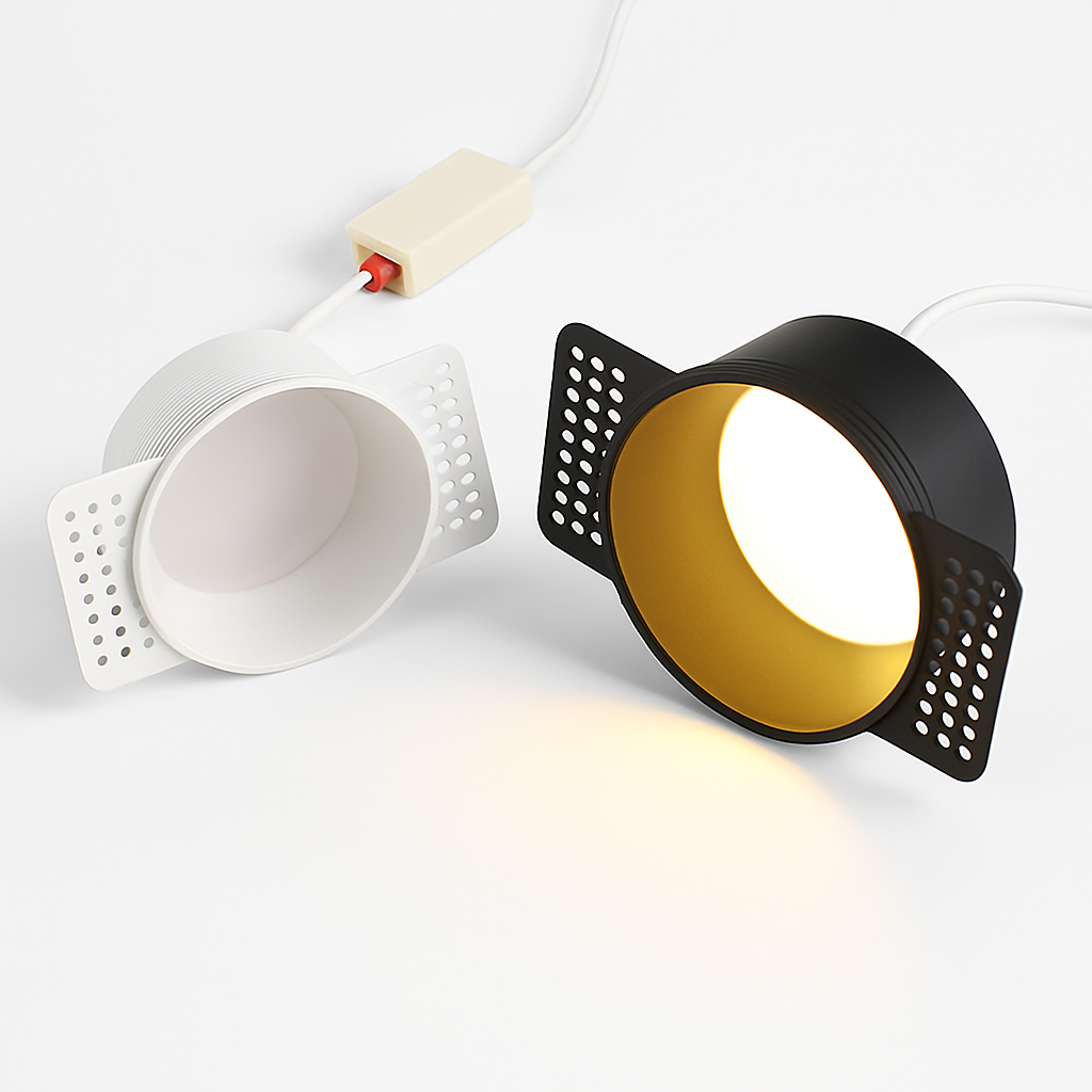 spot lumineux led encastrable anti-éblouissement pour intérieur - vue 3 sur 8