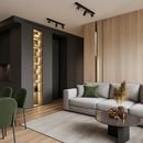 Spot moderne LED rond avec plusieurs cylindres Surface