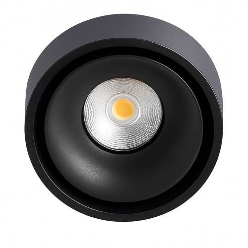 Spot moderne LED rond et encastrable en métal Lory - vue 6 sur 6