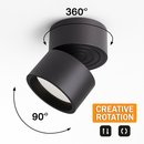 Spot moderne rond LED orientable Loft