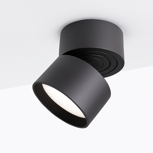 Spot moderne rond LED orientable Loft - vue 11 sur 11