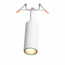 Spot plafond à LED tube directionnel blanc ou noir