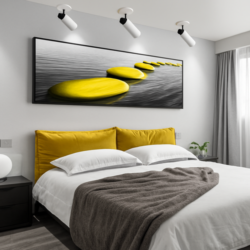 Spot plafond à LED tube directionnel blanc ou noir - vue 7 sur 14