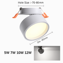 Spot rond LED avec orientation à 360° Light