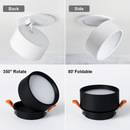 Spot rond LED avec orientation à 360° Light