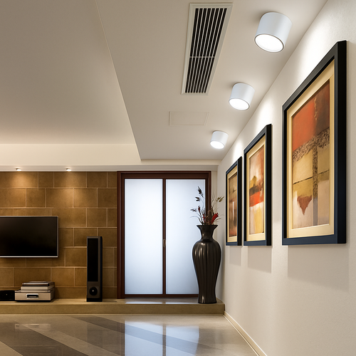 Spot rond LED avec orientation à 360° Light - vue 8 sur 8