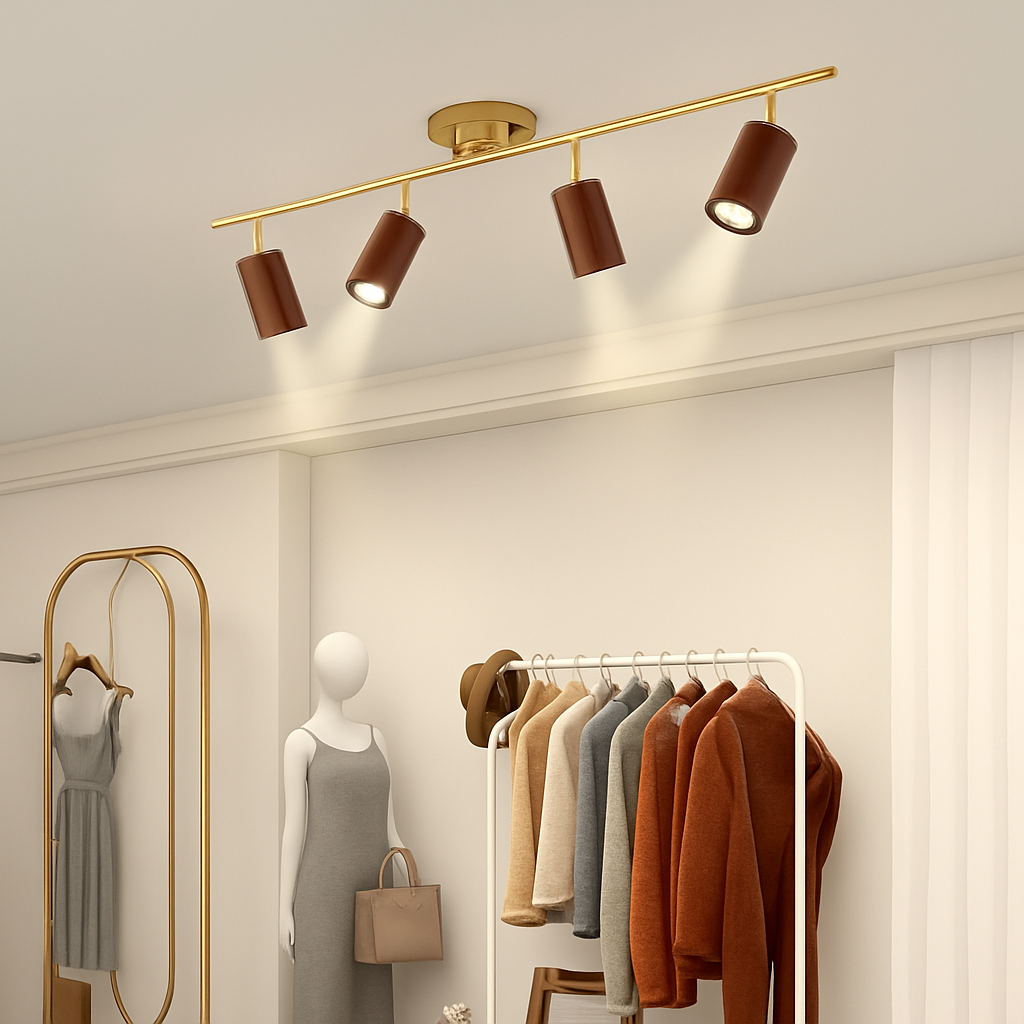 spots en noyer pour éclairage intérieur design élégant - vue 3 sur 16