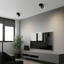 Spots LED design rond dirigeable