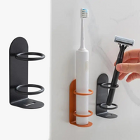 support mural pour brosse à dents et rasoir sans perçage