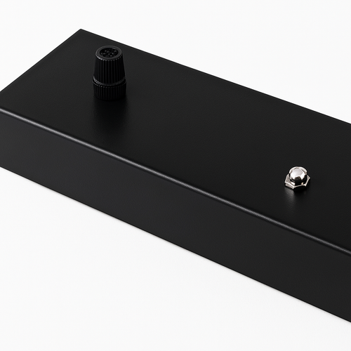 Support socle long suspension jusqu'à 5 trous (noir ou blanc) - vue 7 sur 8