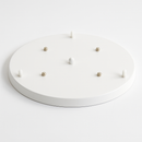 Support socle rond suspension jusqu'à 5 trous (noir ou blanc)
